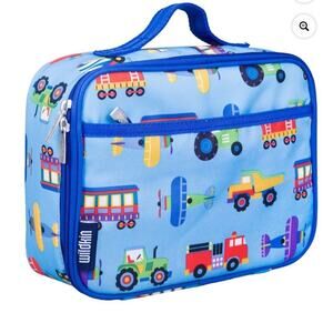 NEW Olive Kids Wildkin Lunch Box Insulated Transportation Cars 3428-5